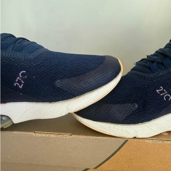 Nike Air Max 270 Blue Void /Purple Women Running Sneakers - SZ 9.5 - Picture 7 of 16